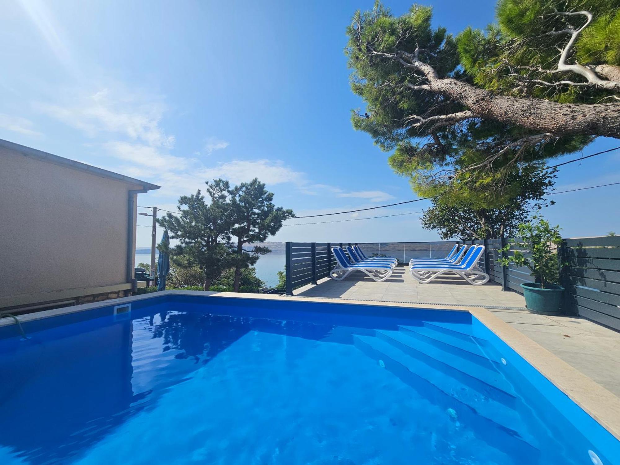 Beachfront House Ivana With Pool - Renovated 2025 Чезарица Экстерьер фото